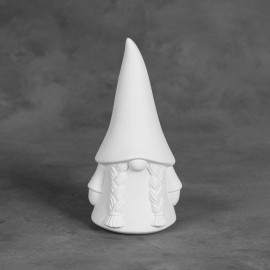 Ceramic Bisque Lindy Gnome - Case of 4 Ceramic Bisque Lindy Gnome - Case of 4